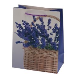 GAEM Пакет подарочный S (бумага 210г/м2, блок 12шт), L18 W10 H23 см, 4в.