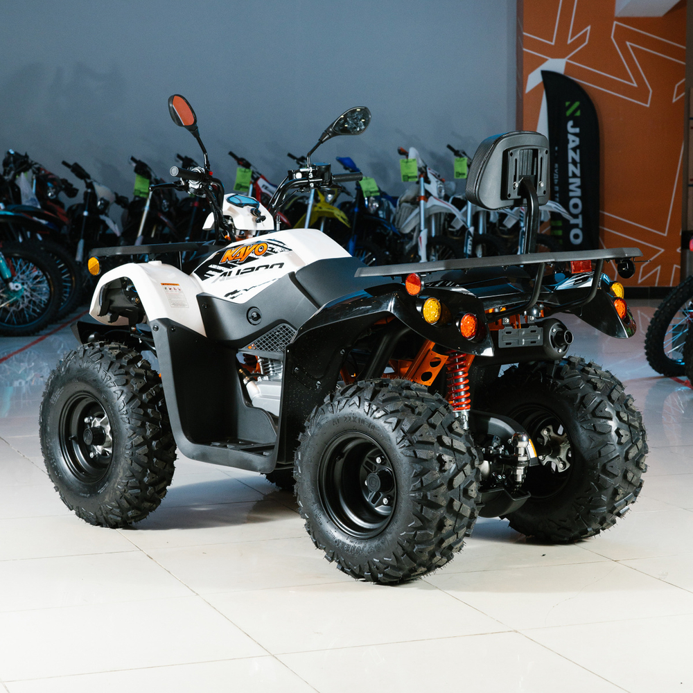 Квадроцикл KAYO AU200 c ПТС белый 2024 г.