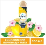 Glade освежитель воздуха Сицилийский лимонад и мята, 300 мл
