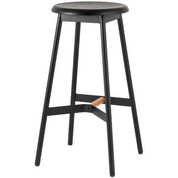 Черный барный стул Mont, 75 см | Купить в Hallberg.ru