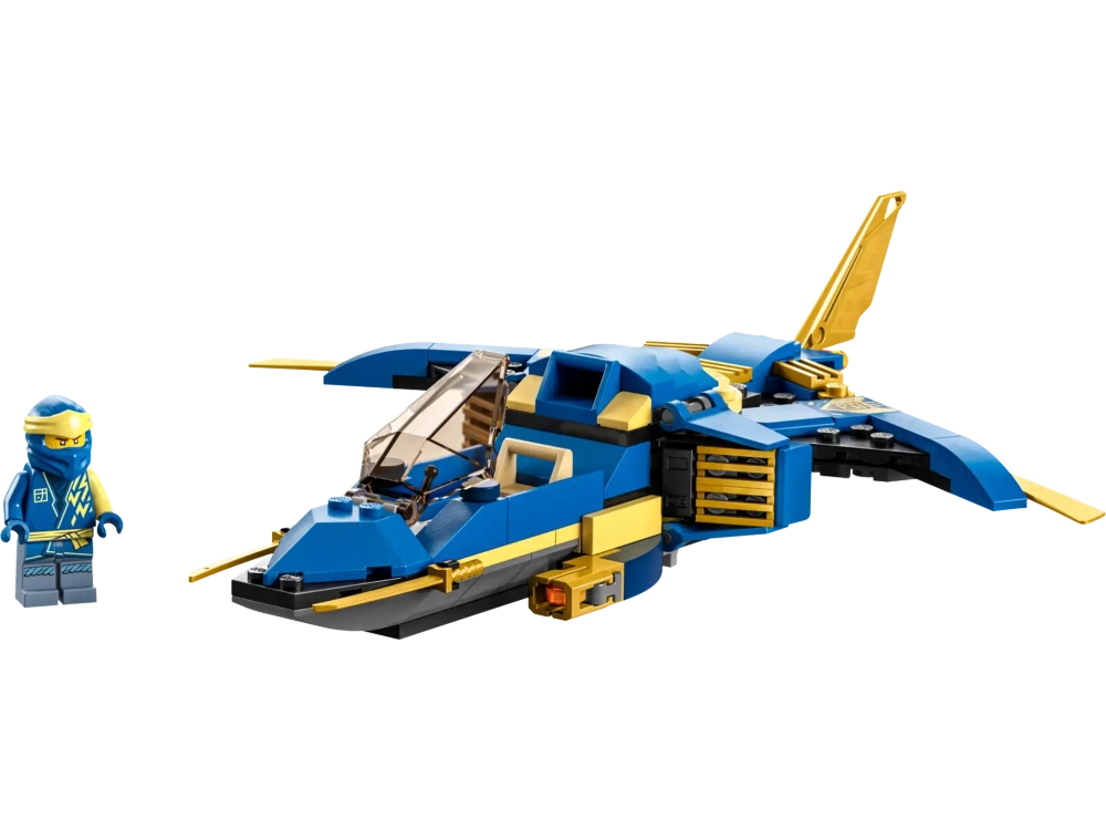 Конструктор LEGO Ninjago 71784 Самолет-молния ЭВО Джея