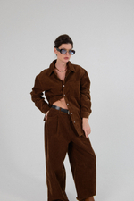 Рубашка вельветовая EVELYN