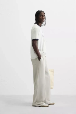 ZARA ДЖОГГЕРЫ WIDE-FIT, ЦВЕТ ЛЬДА