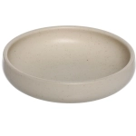 Тарелка керамическая закусочная «Perfetto» 14*3,9см, бежевая