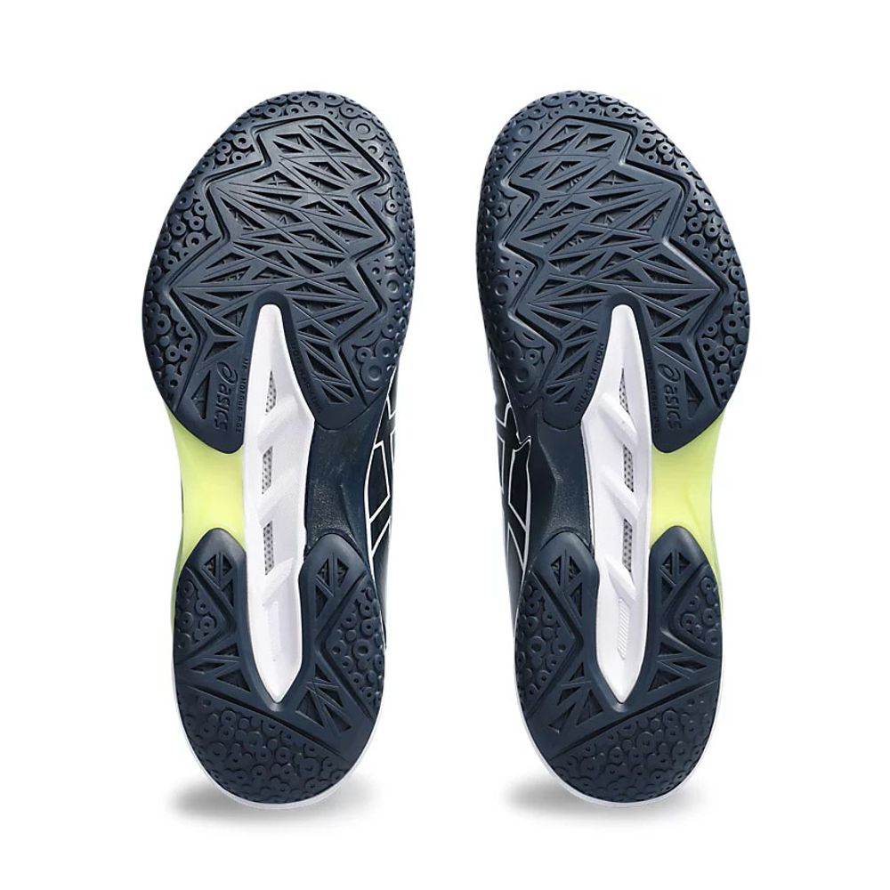 Кроссовки волейб. муж. ASICS Blast FF3 1071A076 401,р.11(рос.43.5),текстиль,кожзам, темно-синий