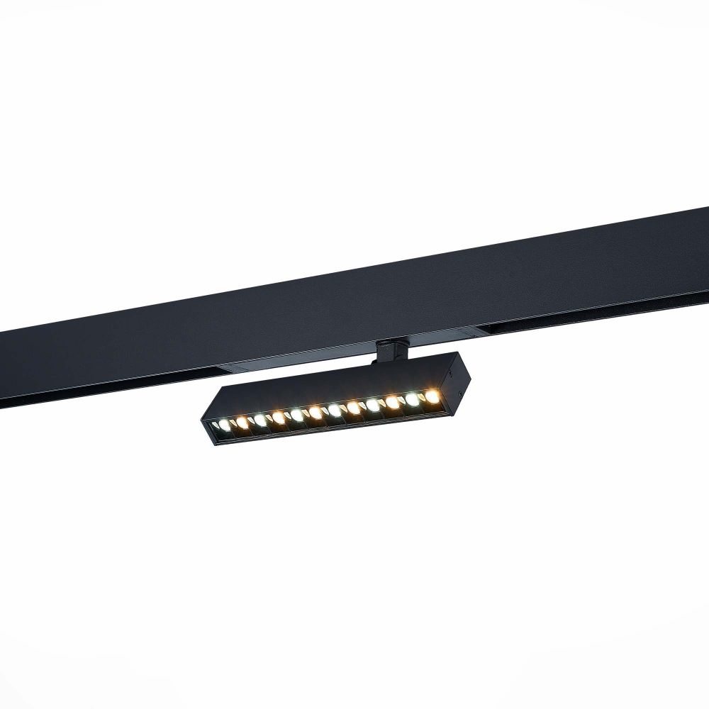 ST656.446.09 Св-к трек. Черный LED 1*9W 4000K 700Lm Ra&amp;gt;90 24 IP20 L220xW25xH105 220V SKYLINE 220
