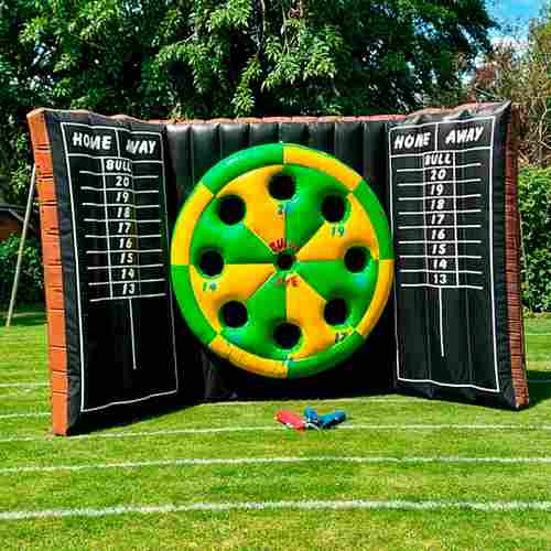 Надувной дартс «Счёт» на подкачке, диаметр 2,5 м, размер 3,5×1,5×2,5 м