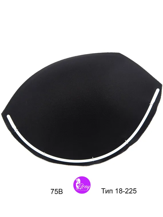 Чашки спейсер балконет СМ-24, 75В-80А-70С-65D, черный