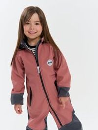 Комбинезон Softshell демисезонный "Пепельная роза"