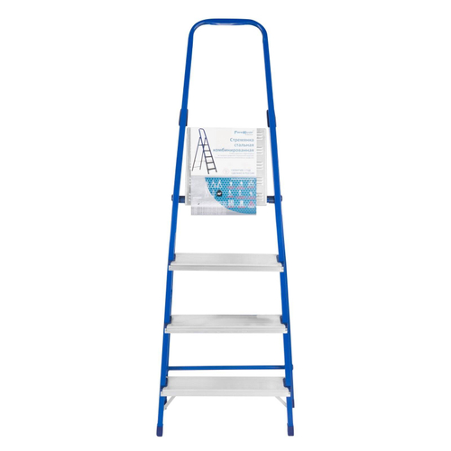 63-0-104 Стремянка стальная, 4 ступени