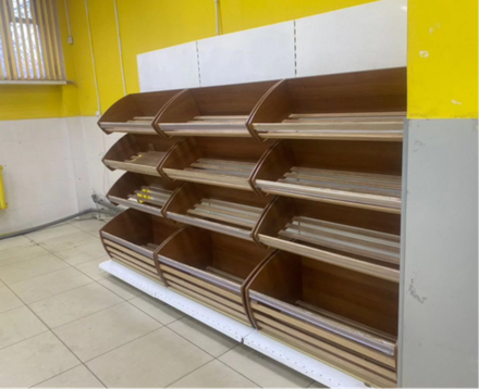 Стеллаж хлебный (дерево)