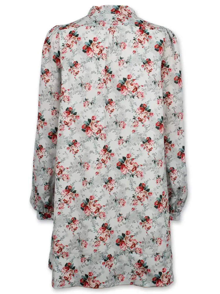 Цветочное платье в восточном стиле REMIX