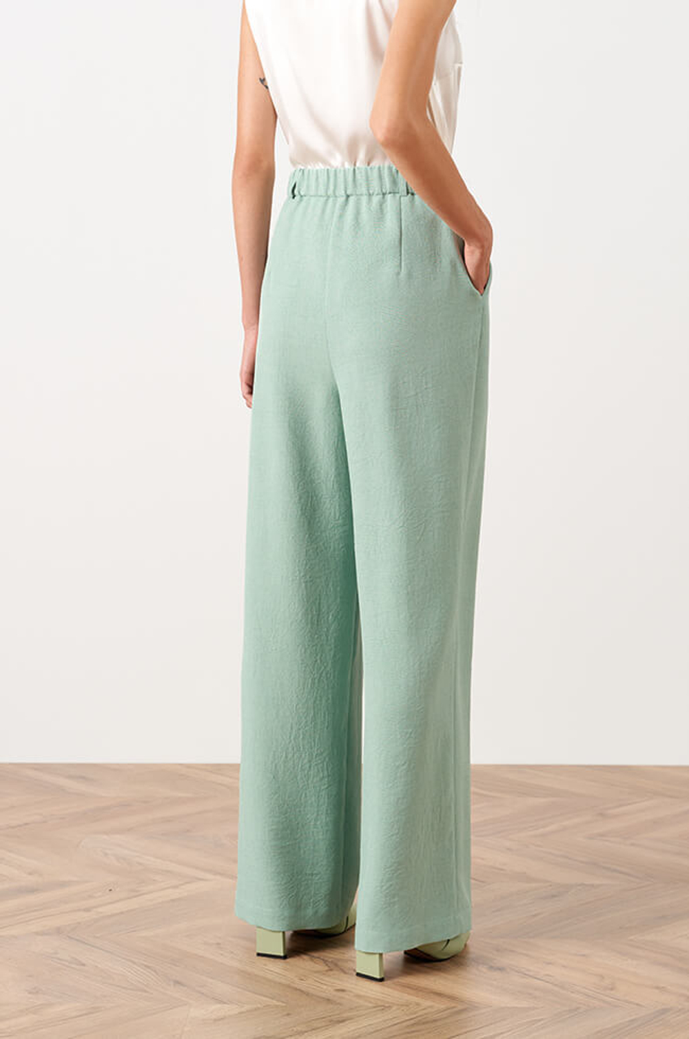 31058 Брюки женские (мятный)