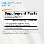 Doctor's Best, 5-HTP, 100 мг, 60 растительных капсул
