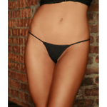 Соблазнительные V-стринги (Размер: S-M-L) (Цвет: черный)