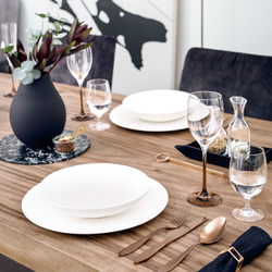Villeroy & Boch Мануфактурная глубокая тарелка Rock Blanc 24 см 10-4240-2536