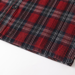 Рубашка Ymkashix Velvet Button Tartan