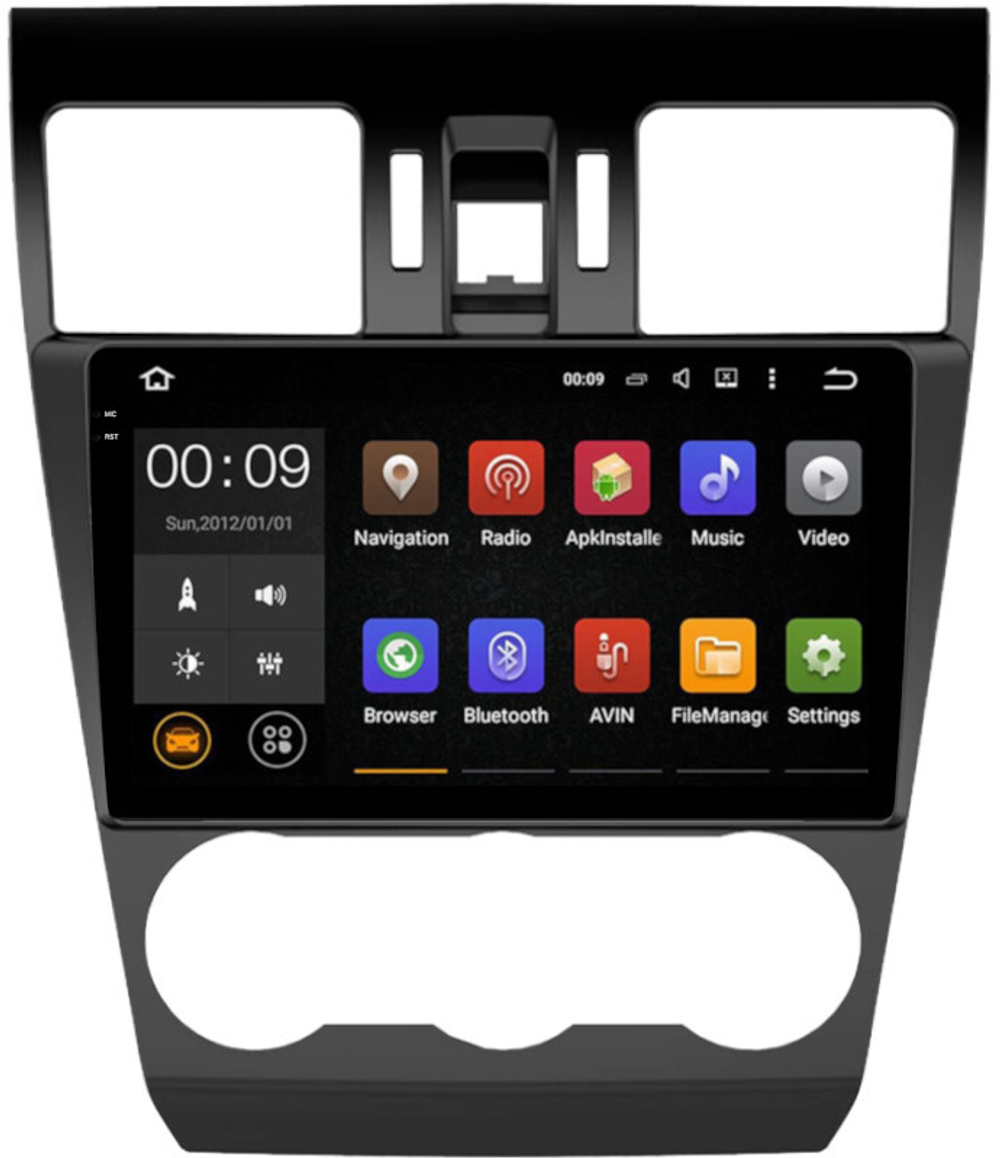 Магнитола для Subaru Forester, Impreza, XV 2012-2015 - AIROC 2K RX-3401 Android 13, QLed+2K, ТОП процессор, 8/128, CarPlay, SIM-слот