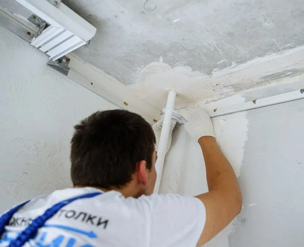 Обвод трубы для натяжного потолка 24мм