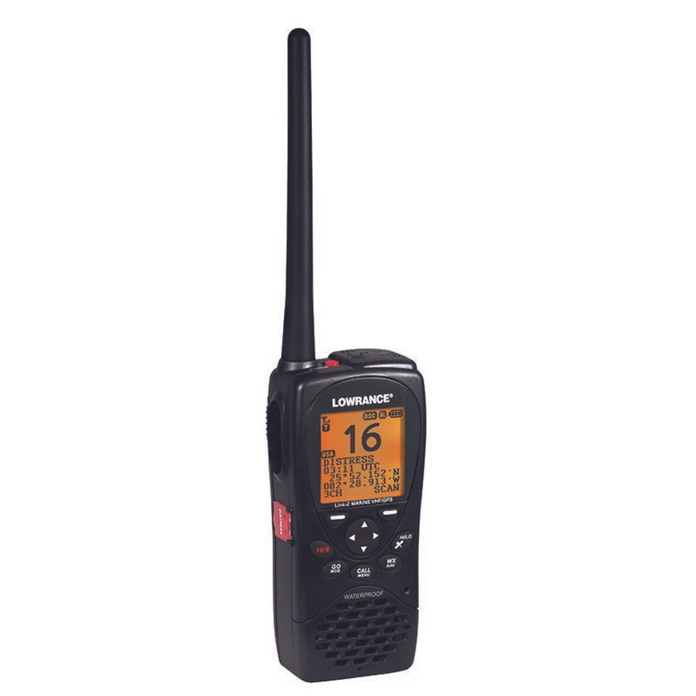 Переносная радиостанция Lowrance VHF HH RADIO,LINK-2, DSC, EU/UK