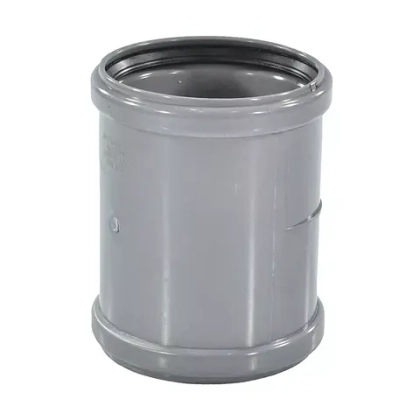 Муфта НПВХ ремонтная серая Дн 110 мм