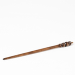 Деревянная заколка шпилька украшение для волос из Сибирского кедра. H15