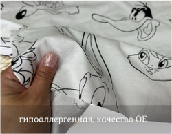 Кулирка ХБ мультики на молоке