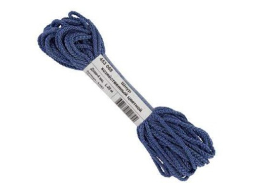 Шнур хозяйственный плотный  №4 20м цветной (200шт/уп)