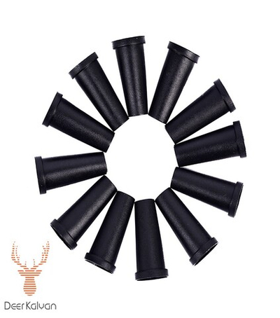 Мундштуки Одноразовые для Кальяна (Черные) 100 шт.