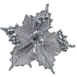 GAEM Цветок искусственный "Пуансеттия", L13 W13 H15 см