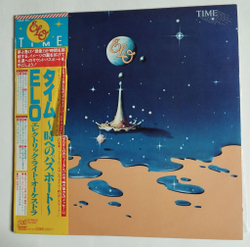 Винтажная виниловая пластинка LP ELO Electric Light Orchestra Time (Japan 1981) (Obi) NM