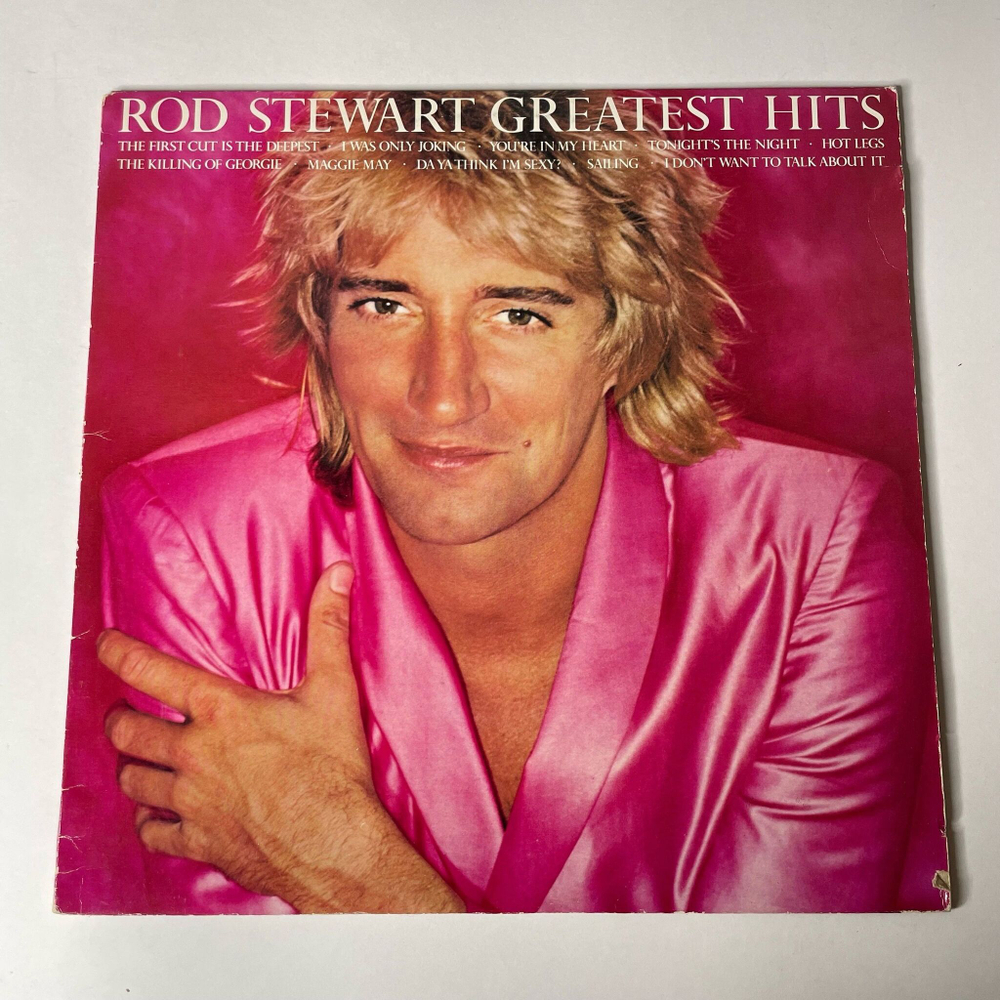 Винтажная виниловая пластинка LP Rod Stewart Greatest Hits (Canada 1979)