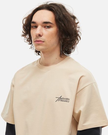 Лонгслив ANTEATER Phat Double 105 бежевый