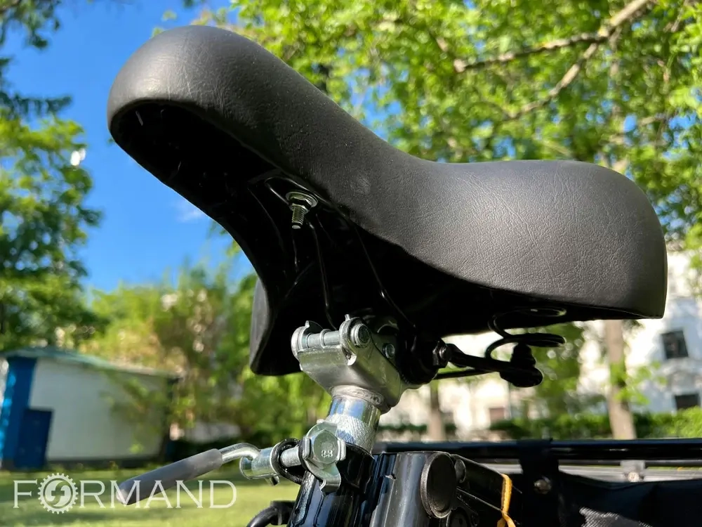 Электрический трицикл фэтбайк GreenCamel Трайк-F20 (500W 12Ah), Черный