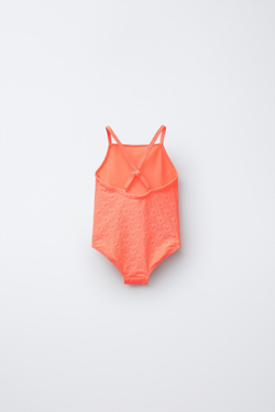 ZARA КУПАЛЬНИК, ОРАНЖЕВЫЙ