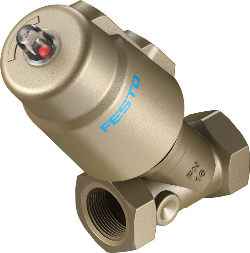 Седельный клапан Festo VZXF-L-M22C-M-A-G1-230-H3B1-50-16 Ру16 Ду25 ( PN16 DN25 )
