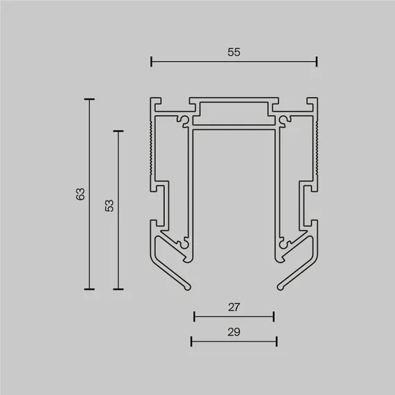 Профиль Technical TRA034MP-212S(N)
