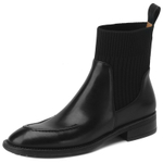 ReneChristine Cow Leather Ankle Boots 3cm Women"s