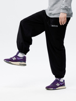 Джоггеры UNAFFECTED Оверсайз Хлопковые Черный