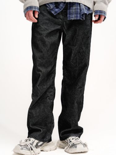 Черные джинсы Laine из микровельвета