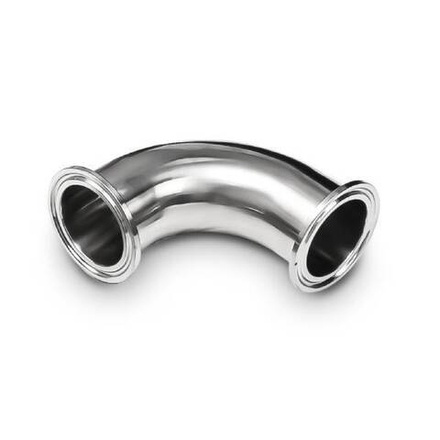 Угол отвода 90 градусов под кламп 1,5 дюйма