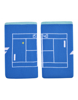 Теннисные напульсники Babolat Reversible Jumbo Wristband - Blue