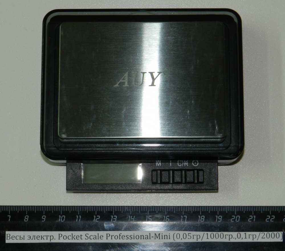 Весы электр. Pocket Scale Professional-Mini (0,05гр/1000гр; 0,1гр/2000гр) CRH-2105