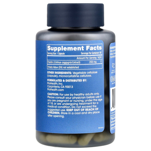 ProHealth Longevity, Чистый физетин, 250 мг, 60 капсул