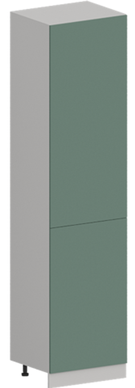 Кухня Модуль ШП 600МН Графит / Матовая мята