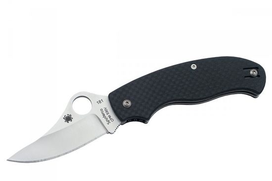 Складной нож Spyderco T-Mag C115CFP c клинком из стали CPM-S30V, рукоять карбон