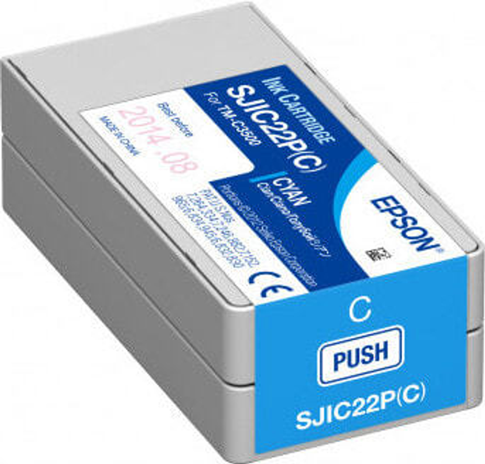 Epson SJIC36P(C) Голубой C13T44C240