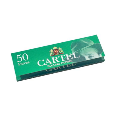 !Бумага для сигарет "Cartel" Green 50л*50шт