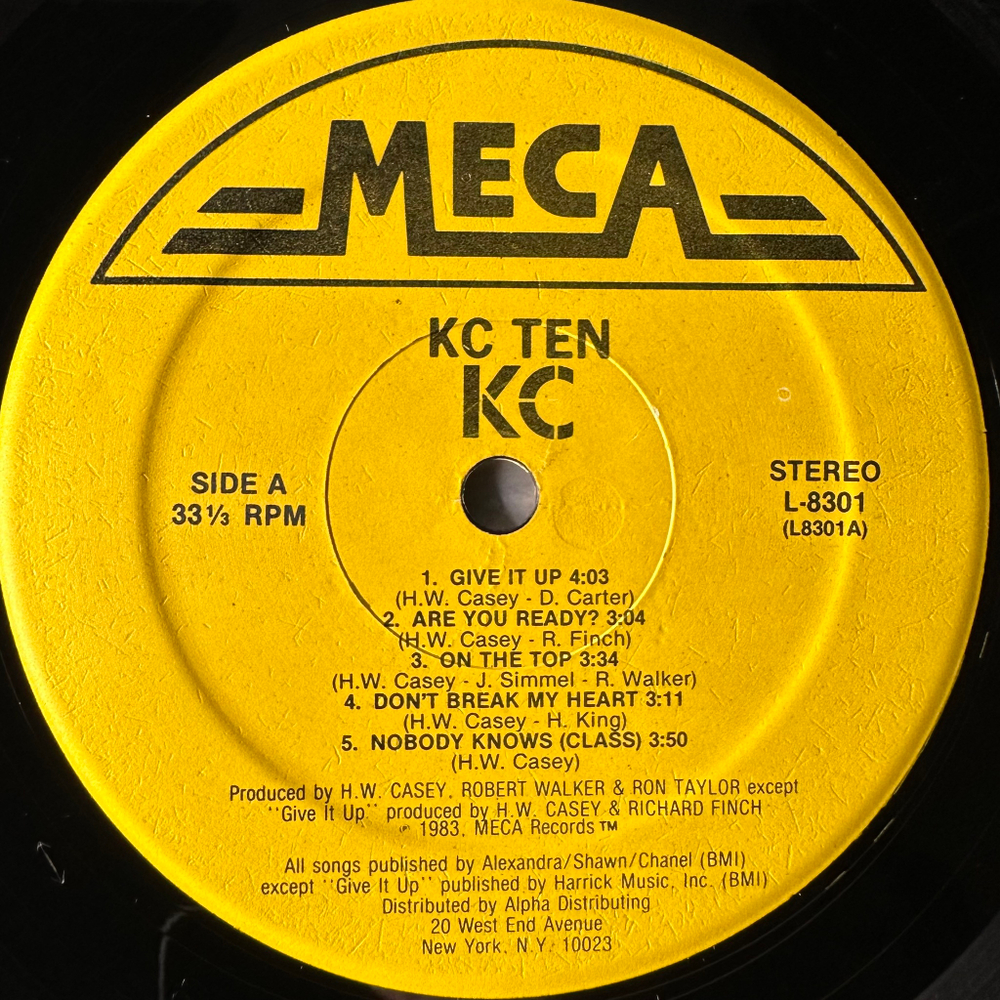 KC ‎– KC Ten (США 1983г.)