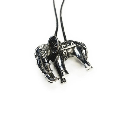 Кулон Слон объемный